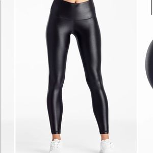DYI shine black leggings